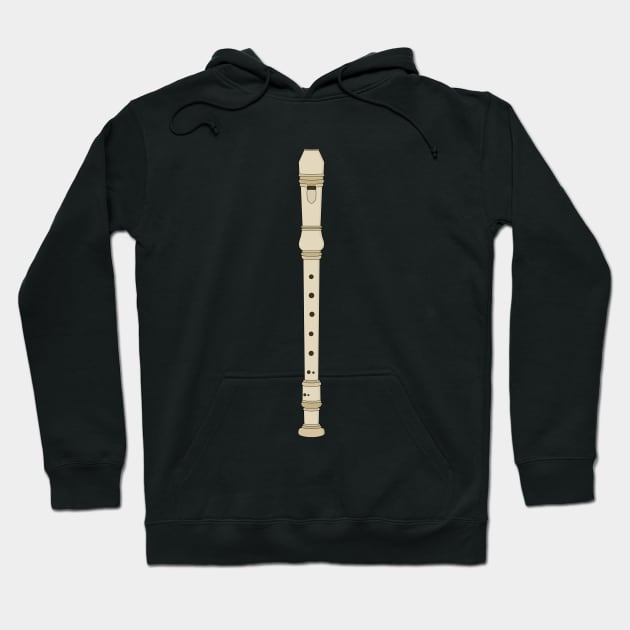 Soprano recorder Hoodie by DiegoCarvalho